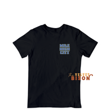 Load image into Gallery viewer, mile high city black tee