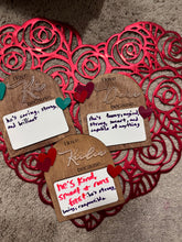 Load image into Gallery viewer, I Love You Because Personalized Sign