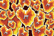 Load image into Gallery viewer, JT Flame Sticker