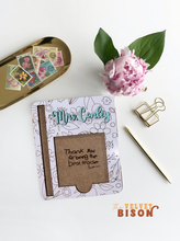 Load image into Gallery viewer, Sticky Note and Pen Holder