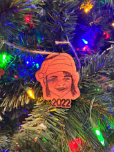 Load image into Gallery viewer, Custom Portrait Wood Ornament