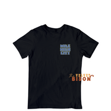 Load image into Gallery viewer, mile high city black tee
