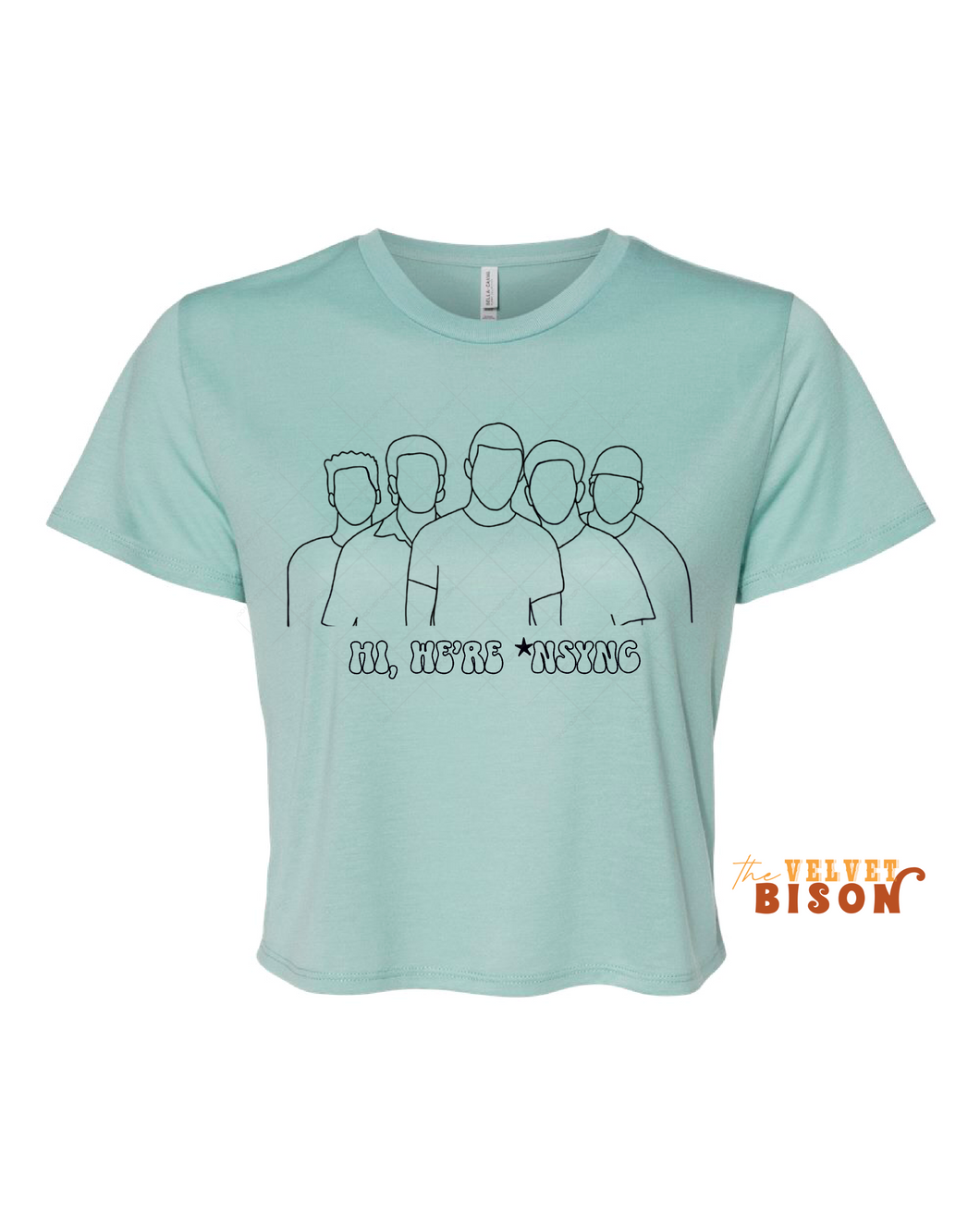 Here We Go Crop Top
