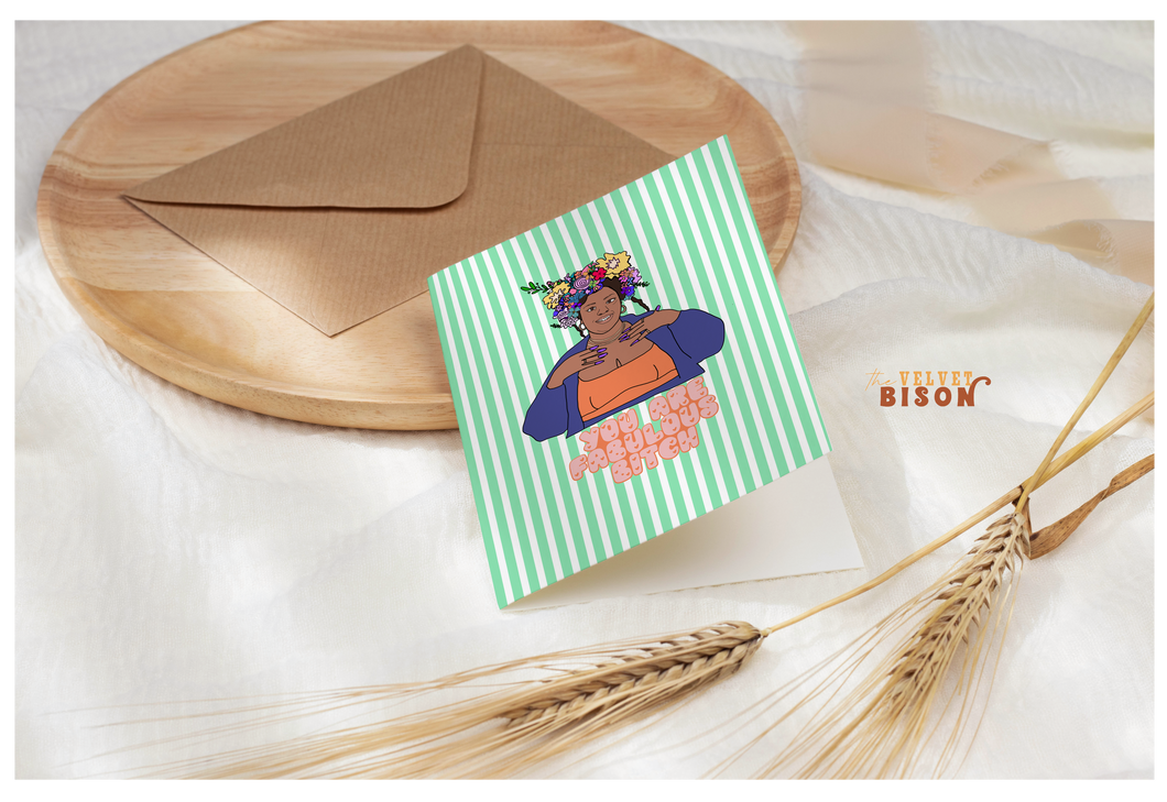 Fabulous B!tch Card