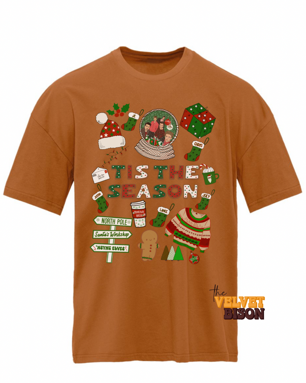 Tis The Season Boyband Tee