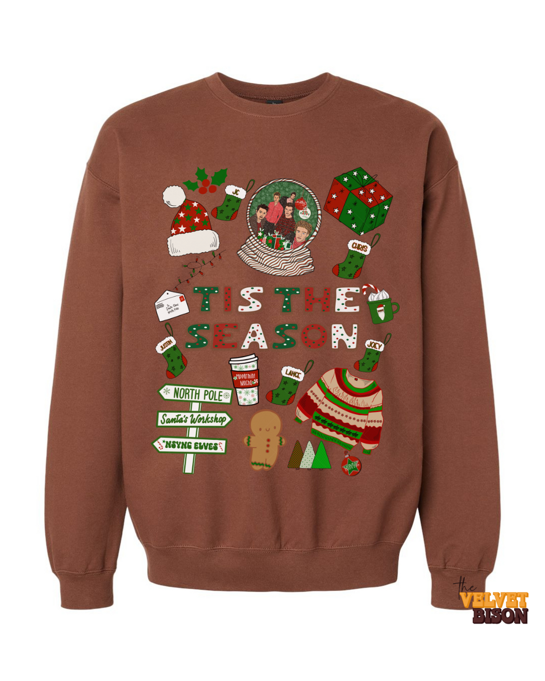 Tis The Season Boyband Sweater