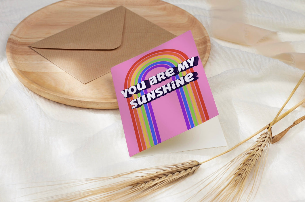Sunshine Rainbow Card
