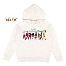 Load image into Gallery viewer, Black Excellence Blooming Youth Hoodie
