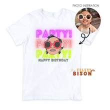 Load image into Gallery viewer, Custom Hand drawn Photo Tee
