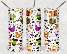 Load image into Gallery viewer, Glow in the Dark Park Halloween Tumbler
