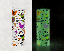 Load image into Gallery viewer, Glow in the Dark Park Halloween Tumbler
