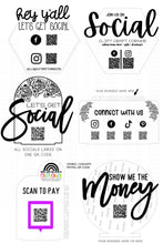 Load image into Gallery viewer, Social Media Business Sign
