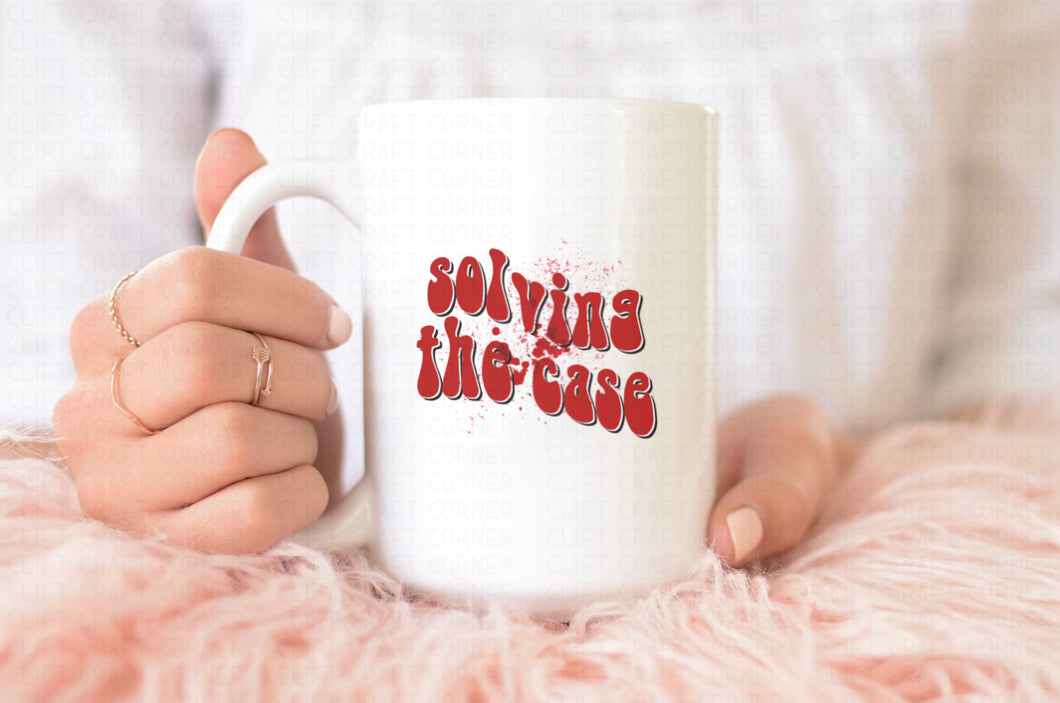 Solving the Case Mug