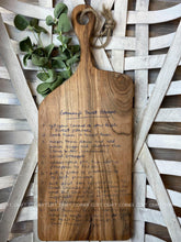Load image into Gallery viewer, Custom Engraved Artisan Board

