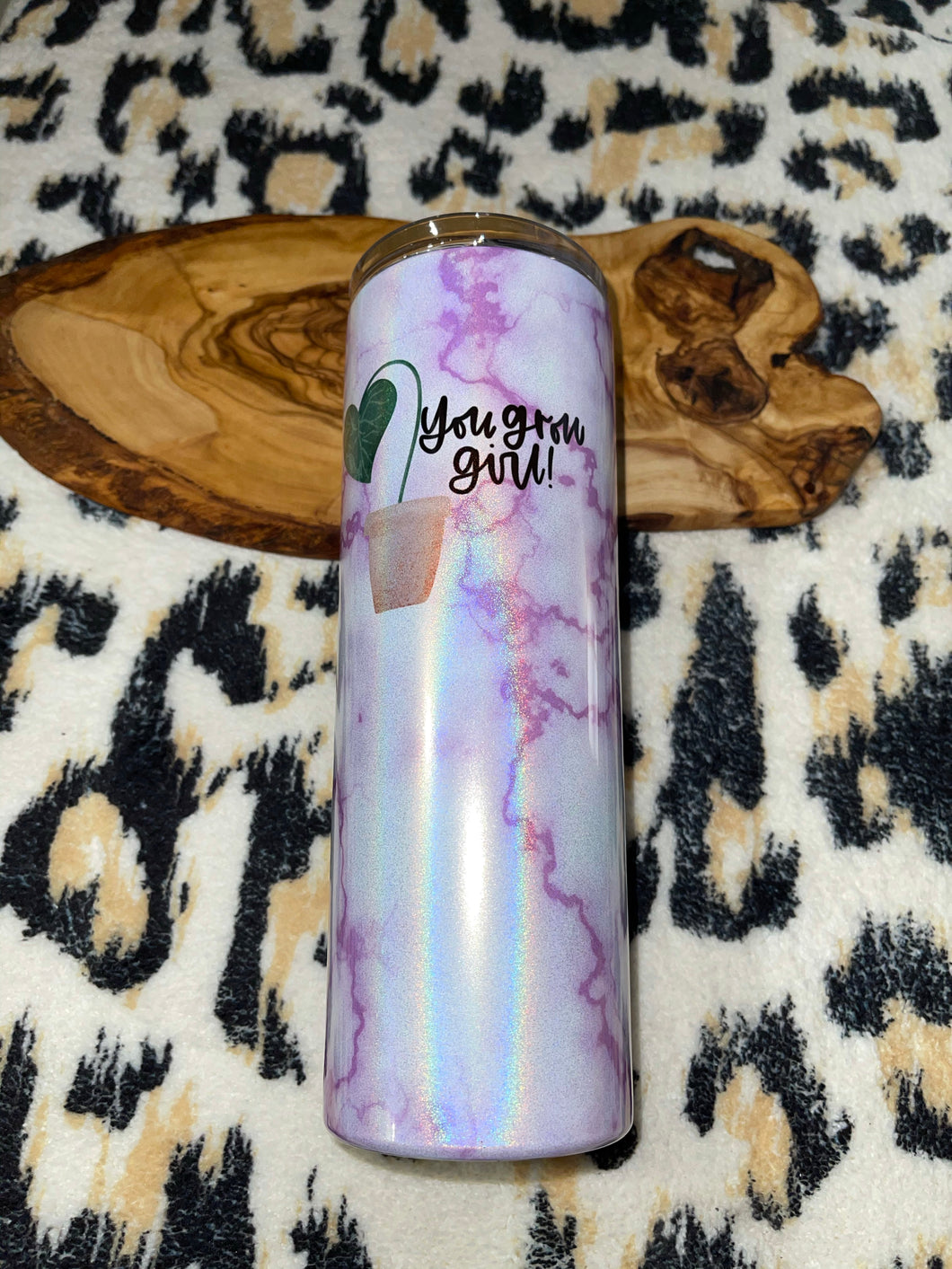You Grow Girl Shimmer Tumbler