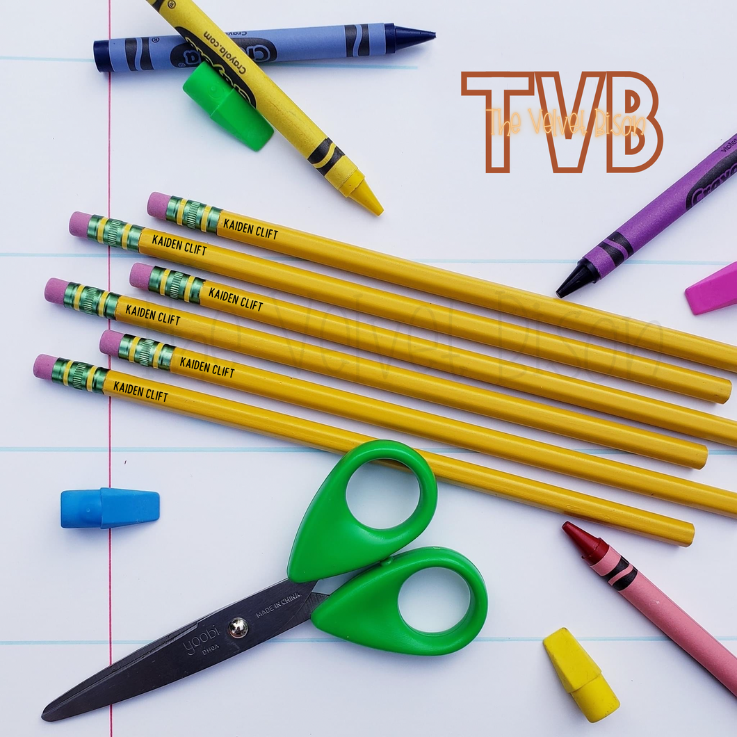 Personalized Pencils