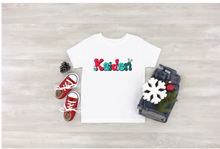 Load image into Gallery viewer, Personalized Christmas Tee
