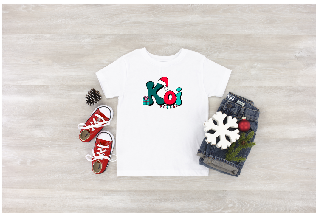 Personalized Christmas Tee